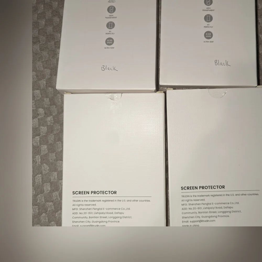 Premium Iphone13 screen protectors 4 of them! Christmas list items!!!